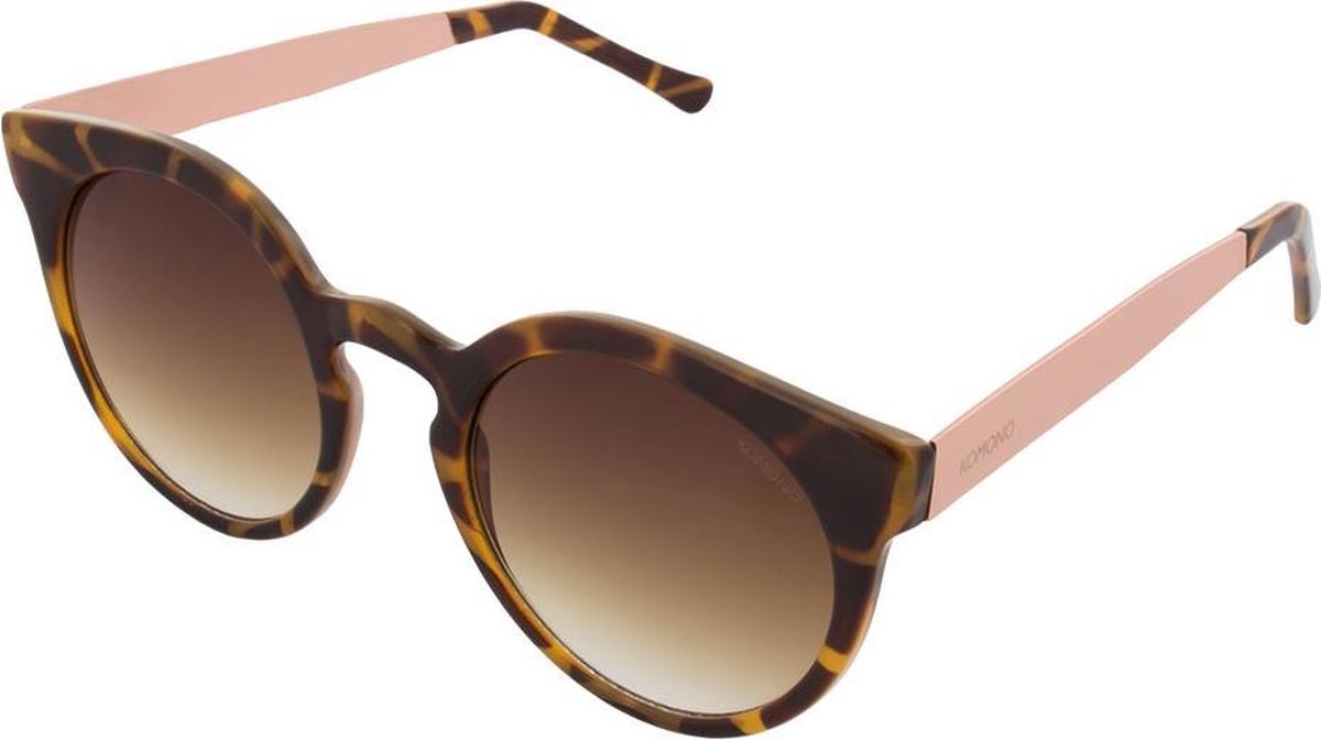 Komono S2020 Lulu Metal Gold Dames zonnebril - Bruin