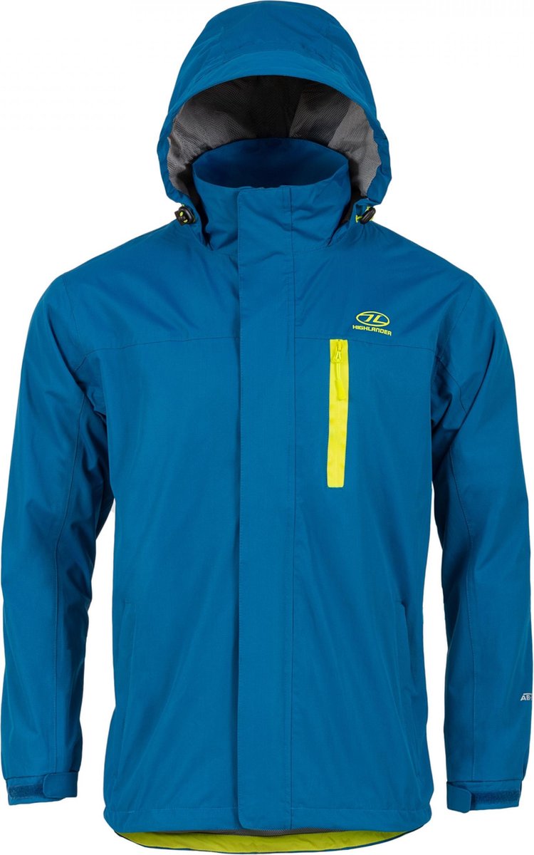 Highlander Outdoorjas Arran Heren Polyester Blauw