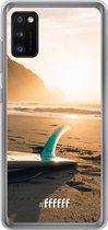 Samsung Galaxy A41 Hoesje Transparant TPU Case - Sunset Surf #ffffff