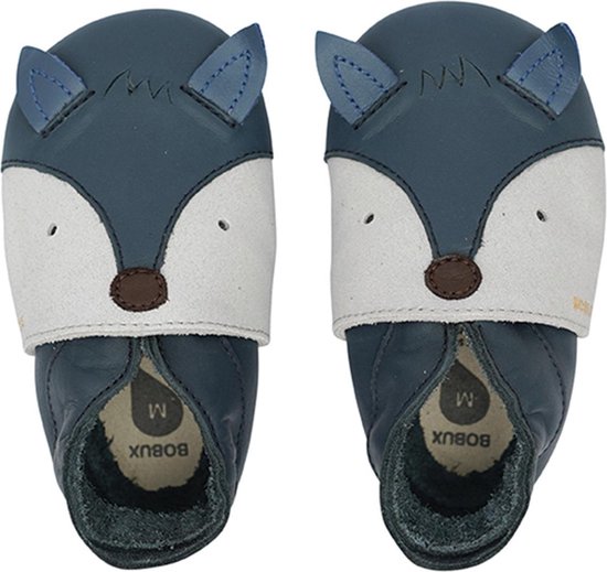 Bobux Soft Sole Slippers in Koko Slate - Salina Milano
