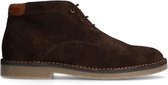 No Stress - Heren - Bruine suède desert boots - Maat 43