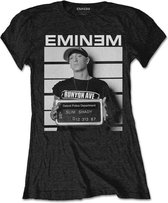 Eminem Dames Tshirt -XL- Arrest Zwart