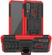 Huawei P Smart (2020) Hoesje - Schokbestendige Back Cover - Rood