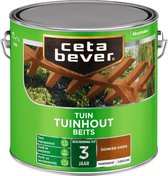 CetaBever Tuinhout Beits - Zijdeglans - Donker Eiken - 2,5 liter