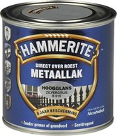 Hammerite Hoogglans Zilvergrijs S015 250ML