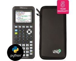 TI-84 Plus CE-T Python Edition + verlengde garantie + Beschermhoes