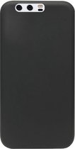 ADEL Premium Siliconen Back Cover Softcase Hoesje Geschikt voor Huawei P10 - Zwart