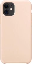 Geschikt voor: iPhone 11 Siliconen Back Cover - Pink sand