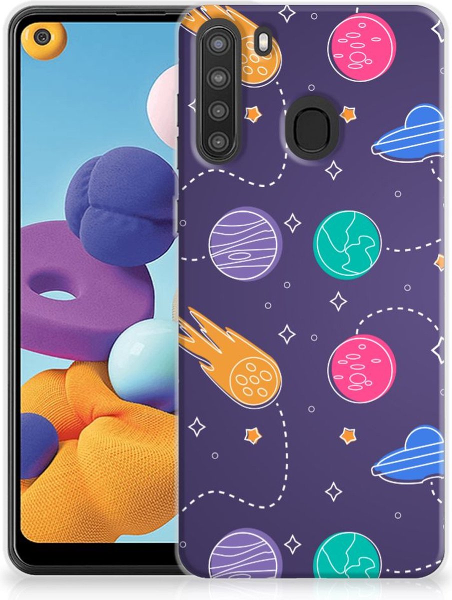 Samsung Galaxy A21 Silicone Back Cover Space