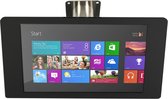 Tablet wandhouder Fino voor Microsoft Surface Pro 12.3 – zwart/RVS – camera bedekt