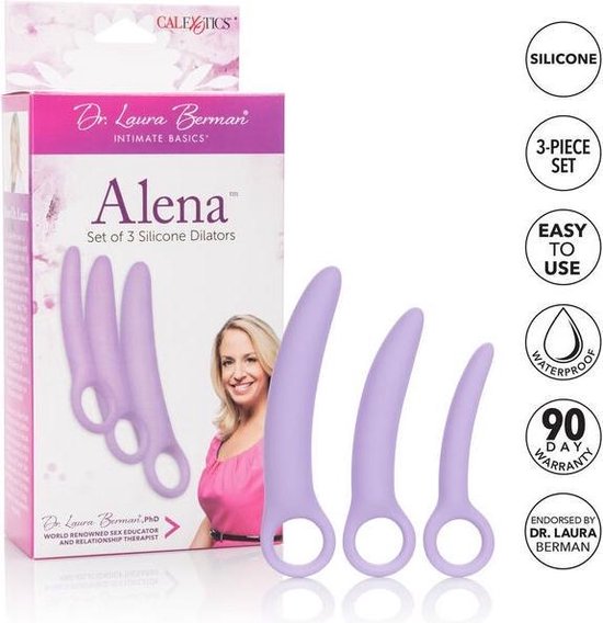 Alena Set of 3 Silicone Dilators - Purple