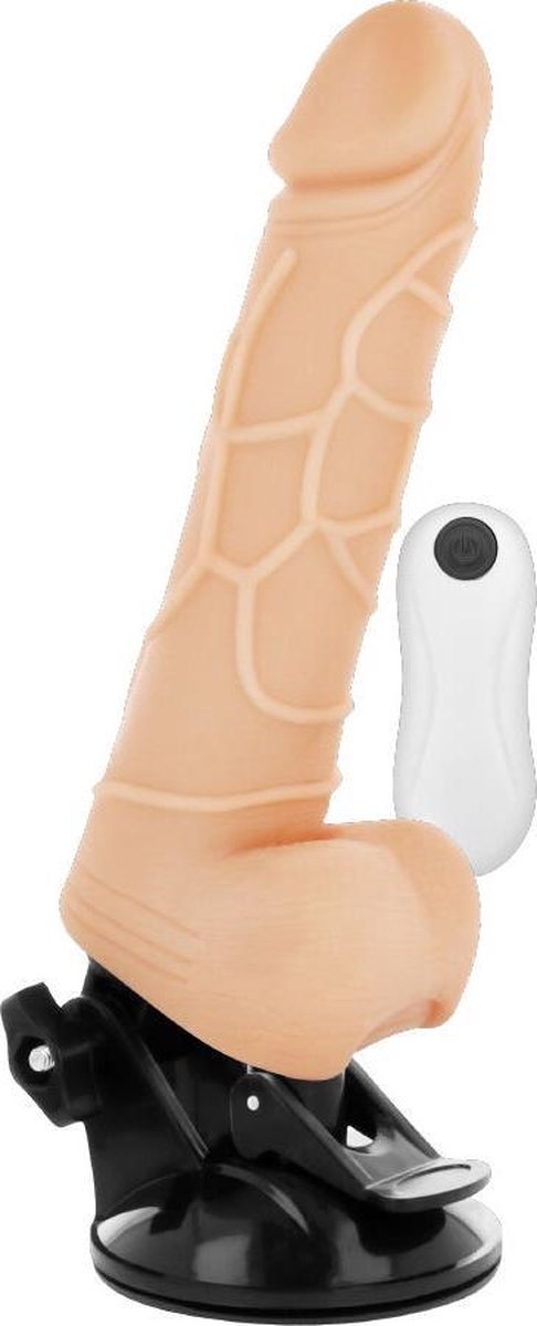 BASECOCK | Basecock Realistic Vibrator Remote Control Natural 19.5cm | Best Dido | Vibrator Dildo | Sex Toy for Woman | Best Woman Vibrator