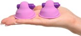 Fantasy For Her Nipple Suck-Hers Vibrerende Tepelzuigers