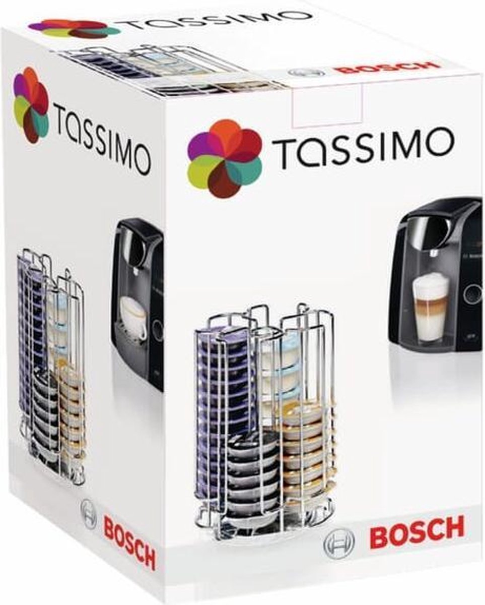 Distributeur T-Disc / Support capsules rotatif pour 52 dosettes Tassimo  Bosch Accessoires à café Distributeur T-Disc Tassimo Support dosettes  tassimo Bosch Distributeur rotatif Mobilede T-Disc Tassimo qui peut  contenir jusqu'a 52 capsules