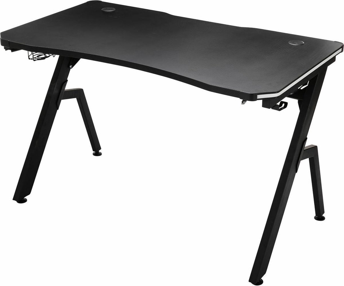 Clp Arvada Gaming tafel Zwart/zwart