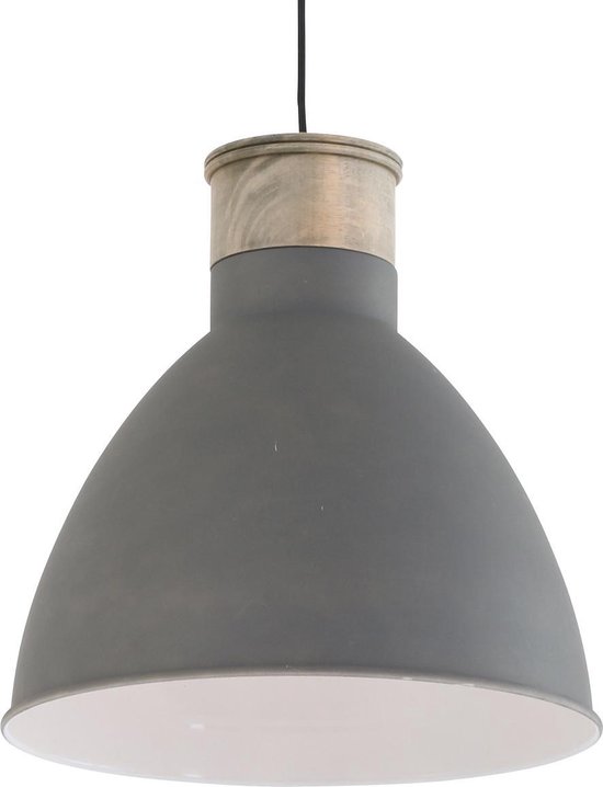 Lampe Suspension Mexlite Gunar Grijs Bol
