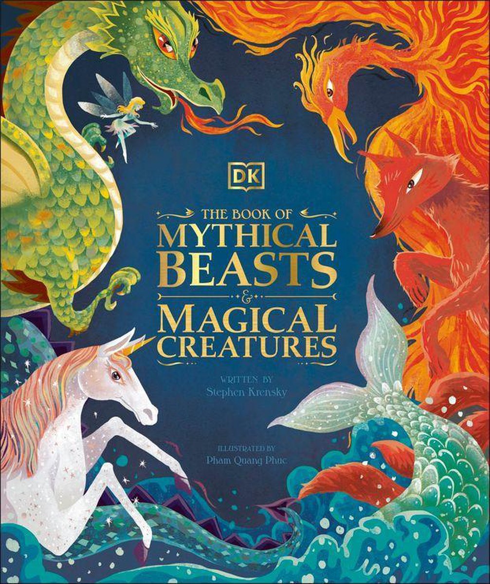 Omslag van Mysteries, Magic and Myth - The Book of Mythical Beasts and Magical Creatures