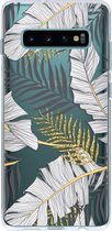 Design Backcover Samsung Galaxy S10 Plus hoesje - Glamour Botanic