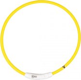 Duvo+ Ring flash licht usb nylon Geel 65cm