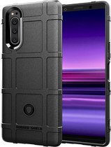 Hoesje voor Sony Xperia 1 II - Beschermende hoes - Back Cover - TPU Case - Zwart