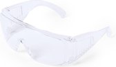 10x Veiligheidsbril / vuurwerkbril voor volwassenen - beschermbril 10 stuks