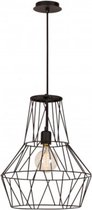 Moderne Hanglamp E27 fitting - Zwart | Santiago