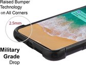 Apple iPhone 7 / 8 / SE [2020] - Anti Shock Hoesje - Hoogglans zwart