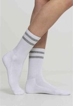 Urban Classics Sokken -47/50- 2-Stripe 2-Pack Wit