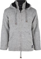 Gebreid Wollen Vest Heren/Uni met voering - M Breaker Grey XL