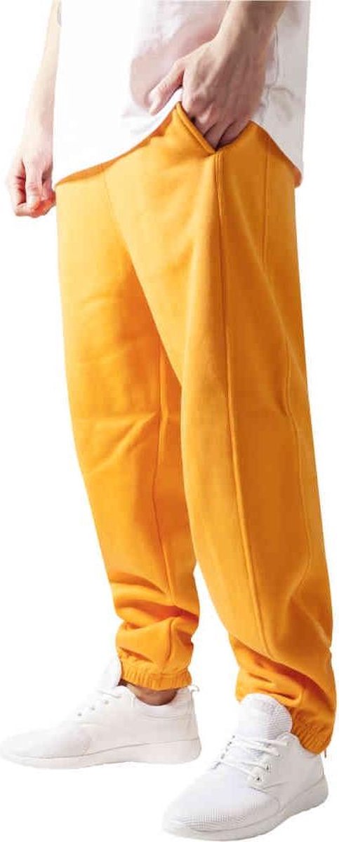 Urban Classics Basic Heren joggingbroek XS Oranje