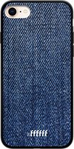 iPhone 7 Hoesje TPU Case - Denim #ffffff