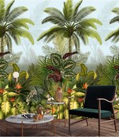 Jungle Fever Raffia mural 159x280cm JF6001