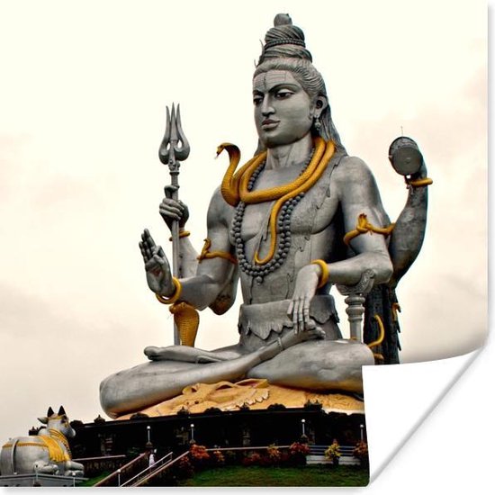 Bloemlezing plafond Vervagen Grijs beeld van Shiva poster 30x30 cm - Foto print op Poster (wanddecoratie woonkamer... | bol.com Bloemlezing plafond Vervagen Grijs beeld van Shiva poster 30x30 cm - Foto print op Poster (wanddecoratie woonkamer... | bol.com