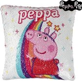 Magische Zeemeerminnen-Kussen Peppa Pig 74492 Roze