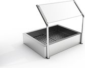 Professionele Glasopstand 1/1 GN Self Service
voor 7013.2700 | Combisteel | 7013.2800 | Horeca