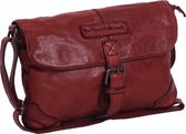 The Chesterfield Brand Leren Schoudertas Rood Liv