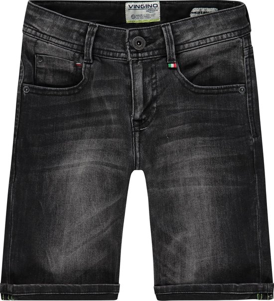 Vingino Essentials Kinder Jongens Jeans short - Maat 98 | bol.com