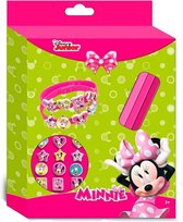 Disney Armbandjes Minnie Mouse Meisjes Roze 10-delig