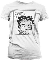 Betty Boop Dames Tshirt -XXL- Comic Wit