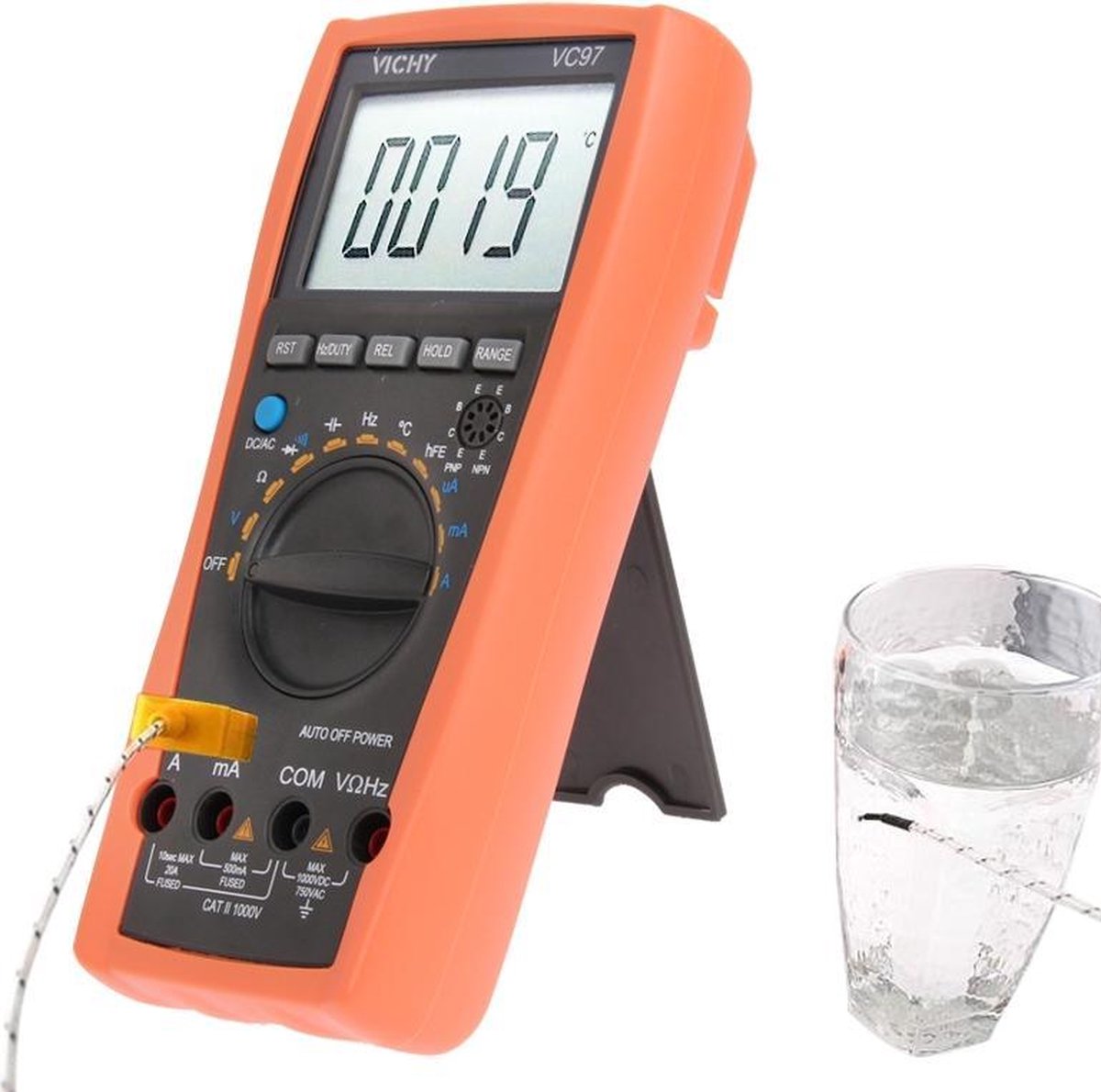Let op type!! VC97 Auto handleiding Digitale Multimeter
