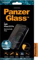 PanzerGlass - Screenprotector geschikt voor Apple iPhone 12 Glazen | PanzerGlass Edge to Edge Screenprotector Privacy - Case Friendly - Zwart