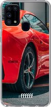 Samsung Galaxy M31 Hoesje Transparant TPU Case - Ferrari #ffffff