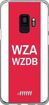 Samsung Galaxy S9 Hoesje Transparant TPU Case - AFC Ajax - WZAWZDB #ffffff