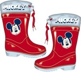 Disney Regenlaarzen Junior Rood/wit Maat 20