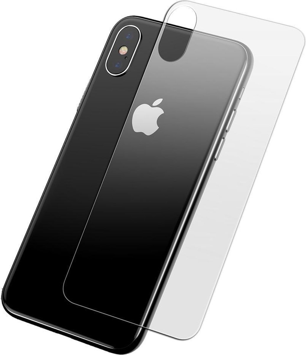 bol.com | Baseus Back Cover Tempered Glass Apple iPhone Xs Max