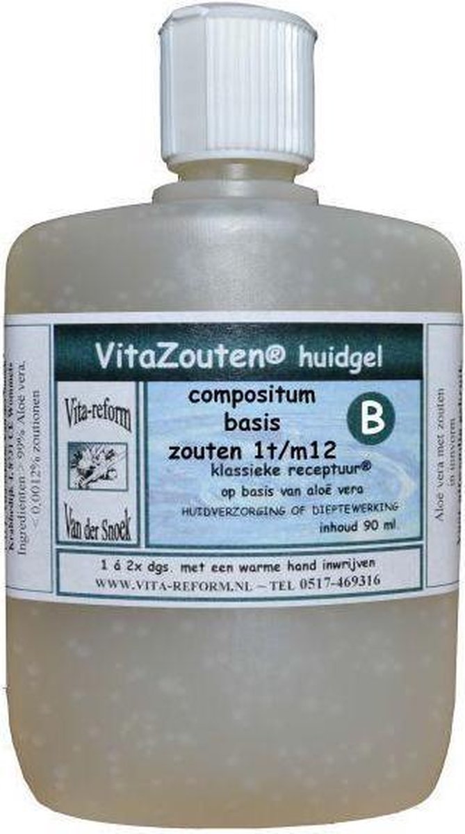 Vitazouten VitaZouten compositum basis 1t/m12 huidgel 90 ml