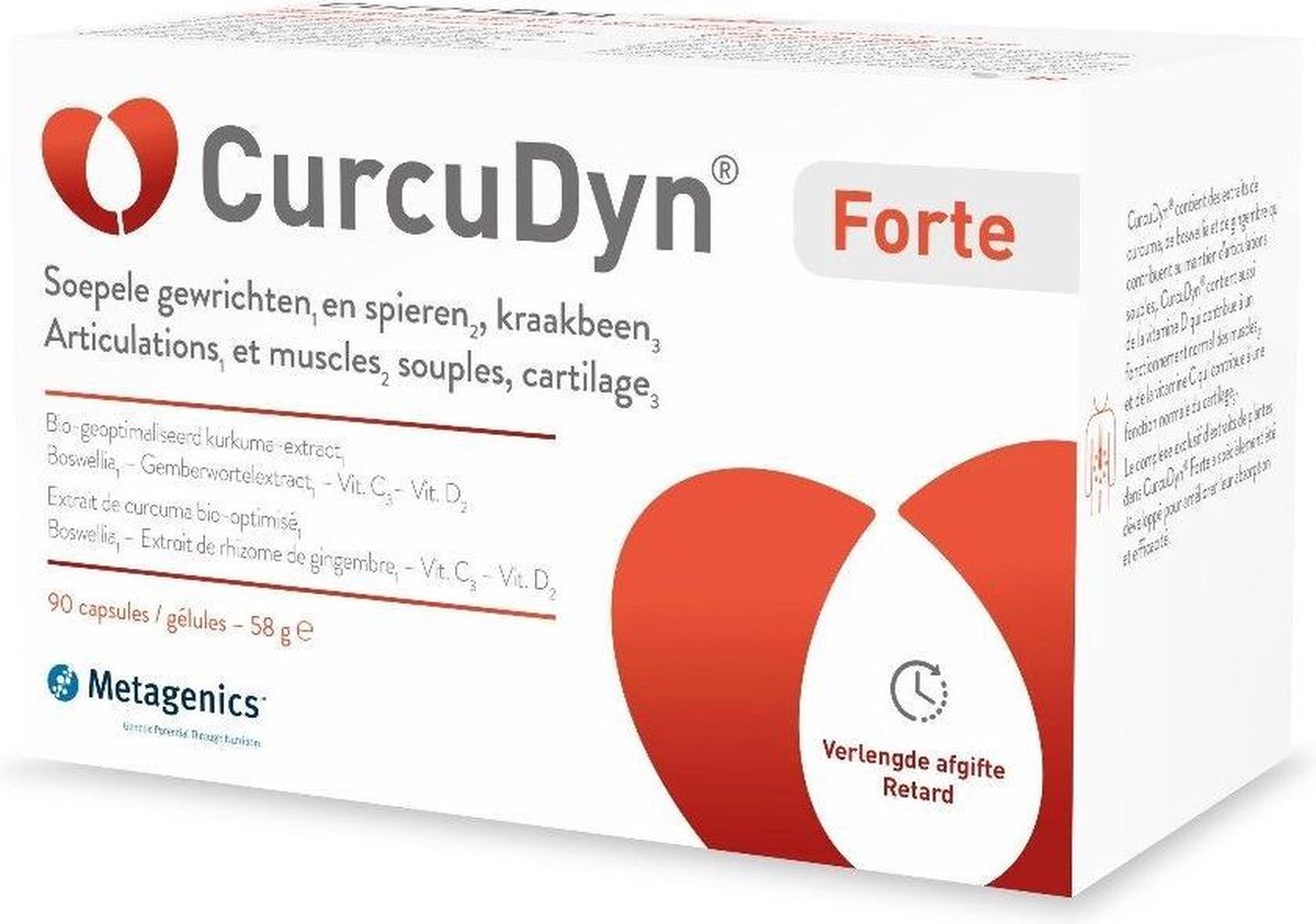 Goedkoopste Metagenics CurcuDyn Forte - 90 capsules