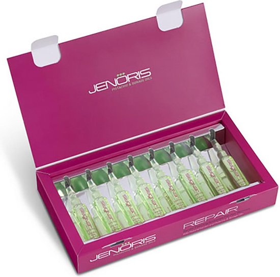 Jenoris Keratin Foaming Ampoules for Hair Recovery 8x10 ml