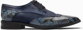Paulo Bellini Lace up Shoes Demonte Mozart Blue/Naja 02