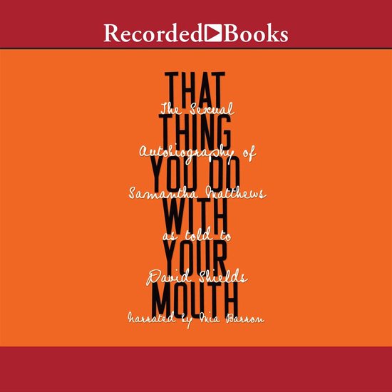 That Thing You Do with Your Mouth - cover
